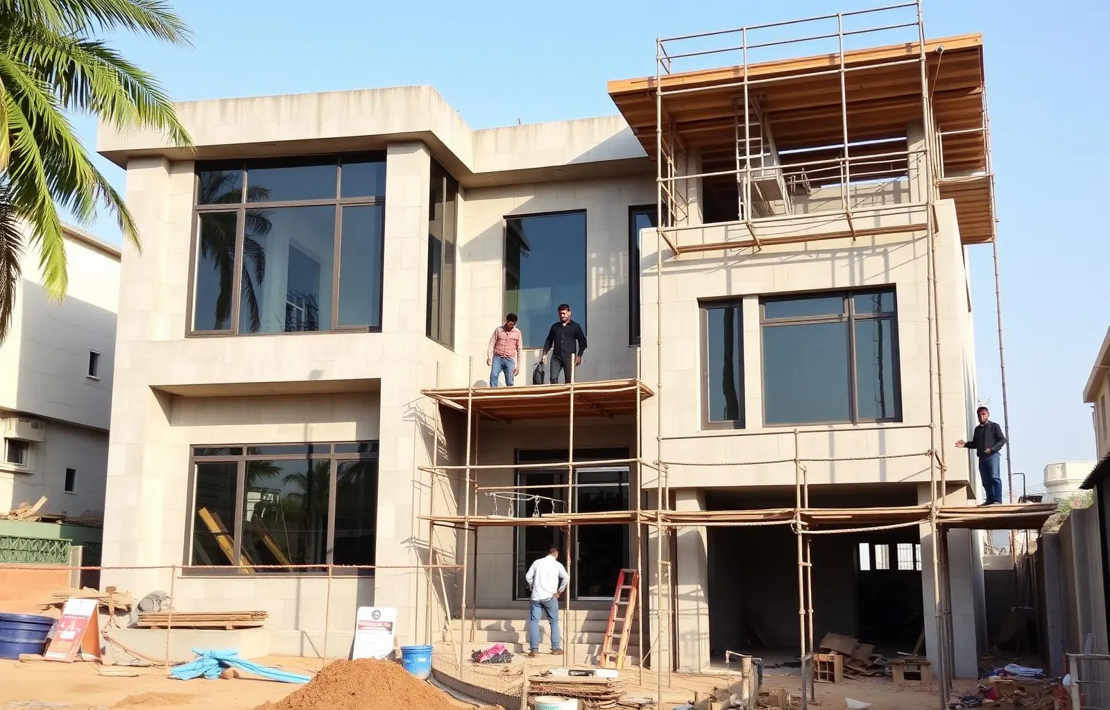 House construction services in DHA Karachi by Awan Builders